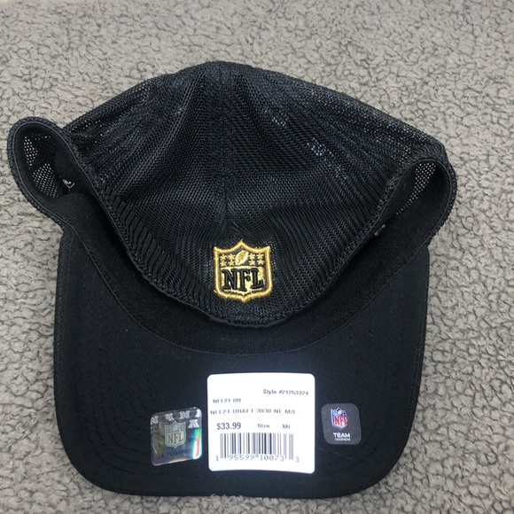 New Orleans Saints New Era 2021 Draft Hat Flexfit Mens Trucker Cap Med/Large - Picture 2 of 5